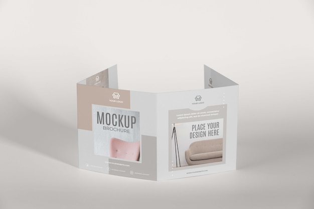 PSD brochure studio ontwerp mockup