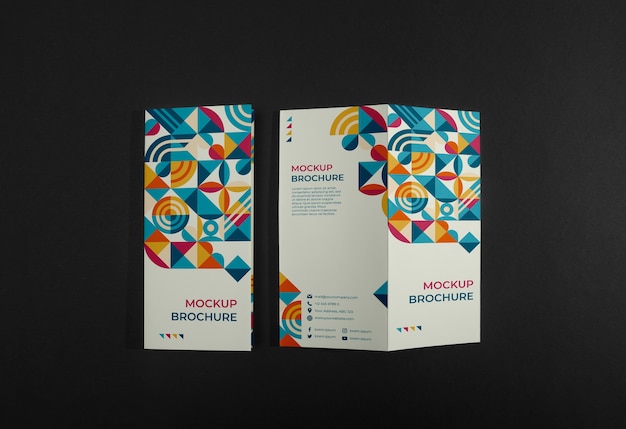 Brochures mockup