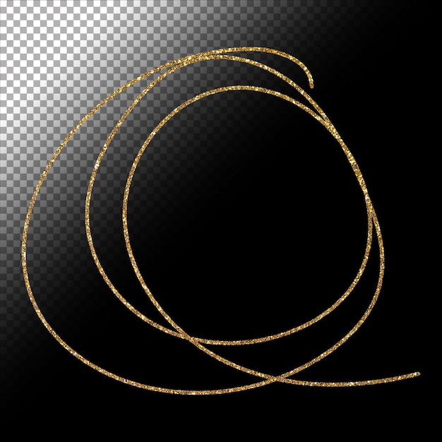 PSD brokatowa złota rama i abstrakcyjna dekoracja