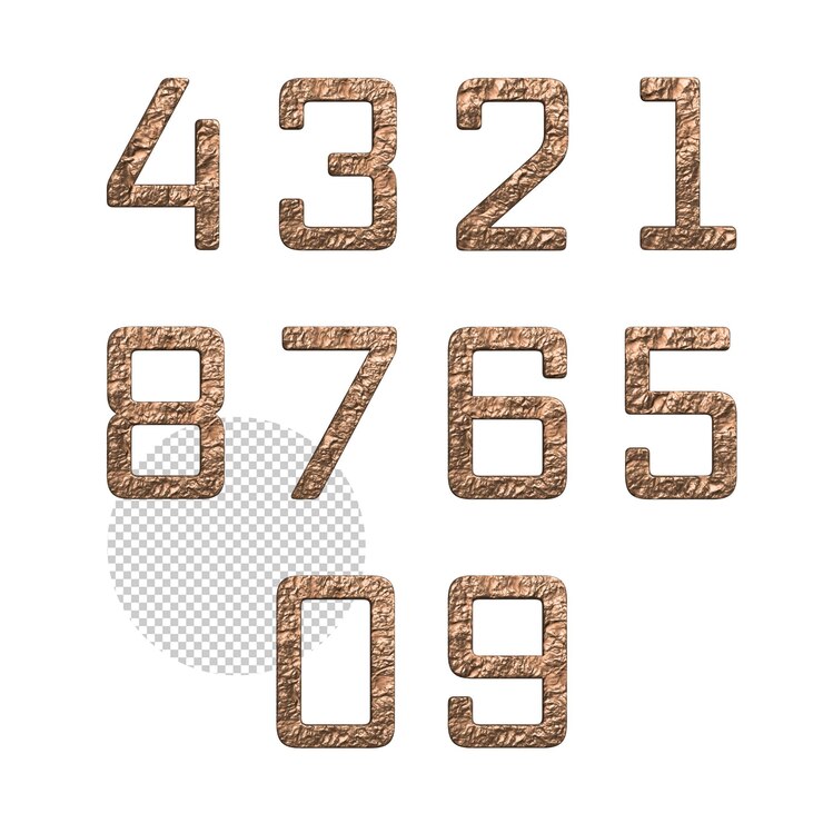 PSD bronze numbers