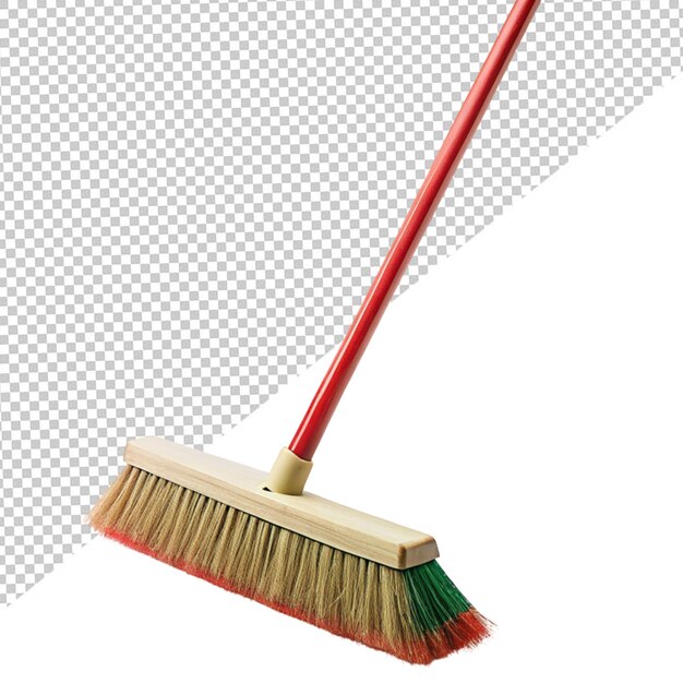 PSD broom on transparent background