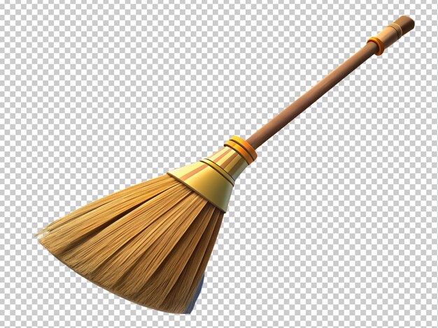 PSD broom with stick