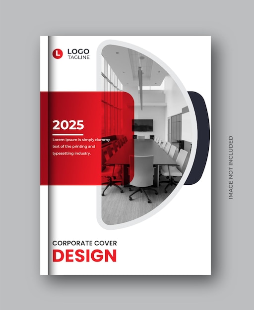 PSD broszura profilu firmy korporacyjnej nowoczesny raport roczny projekt okładki książki biznesowej