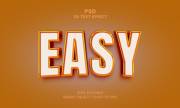 Коричневый фон со словом easy на нем