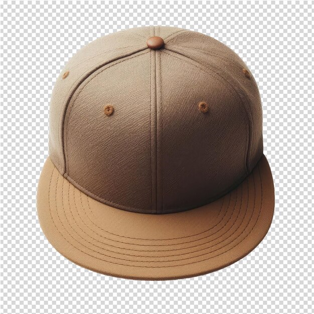 PSD a brown cap with a brown cap that says  ears  on it