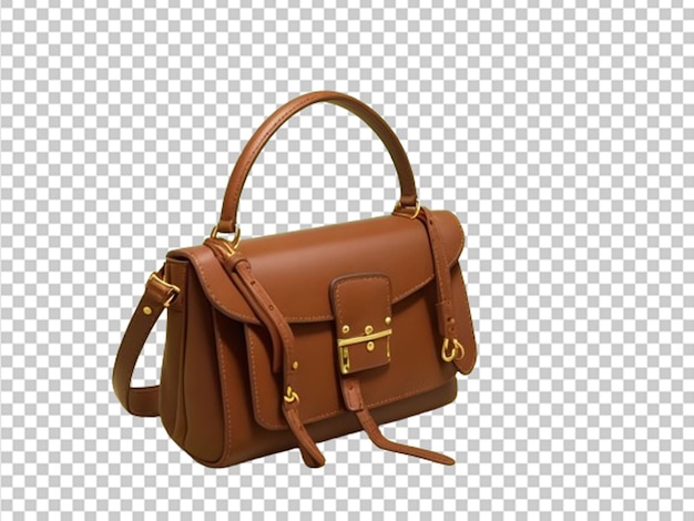 PSD brown ladies handbag purse