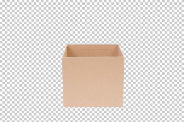 PSD brown paper box