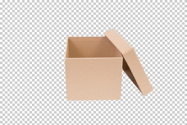 PSD brown paper box