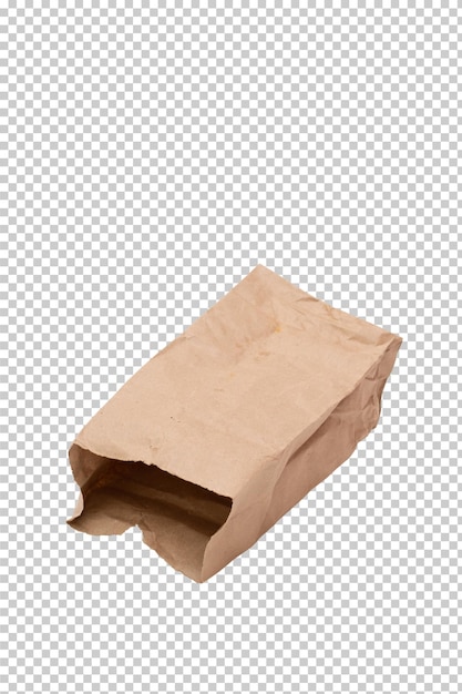 Brown recycle paper bag