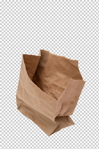 Brown recycle paper bag