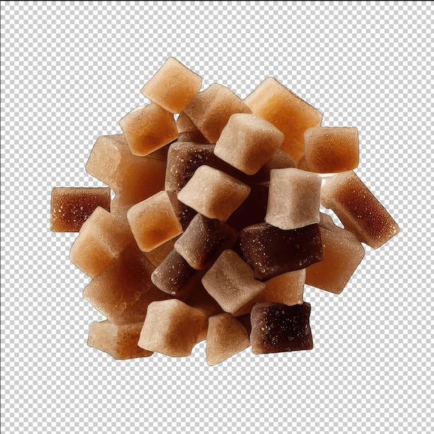 PSD Графика текстуры коричневого сахара