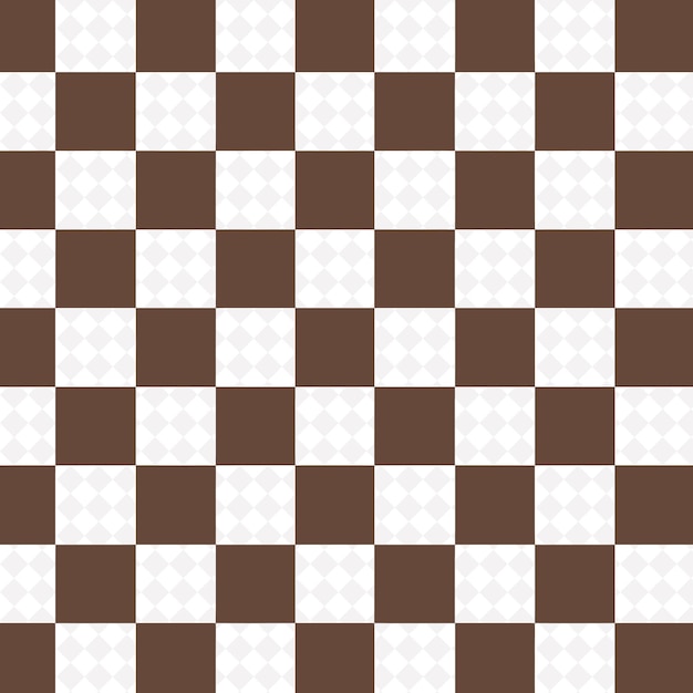 PSD the brown and white checkered pattern of squares