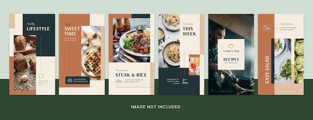 Brunch instagram story template vol1