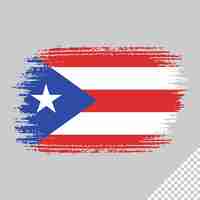 PSD brush flag puerto rico transparent background puerto rico brush watercolour flag design template