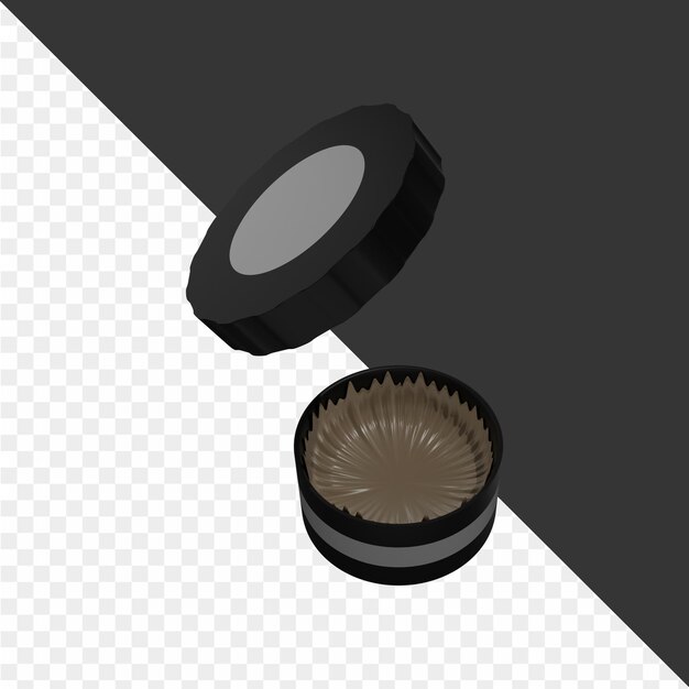 a brush for a hair brush is lying on the floor