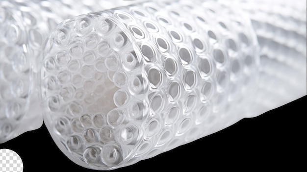 PSD a bubble wrap roll png transparent