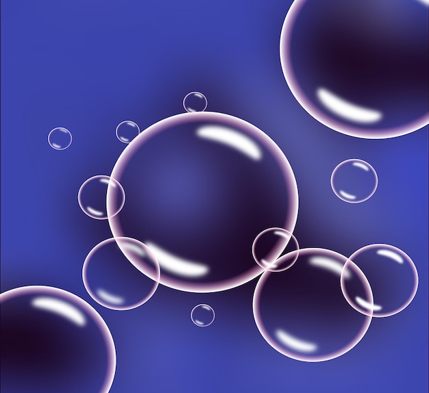 Bubbles background