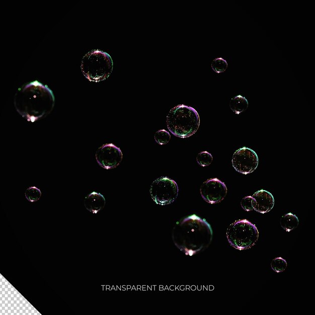 PSD bubbles transparent overlay 2