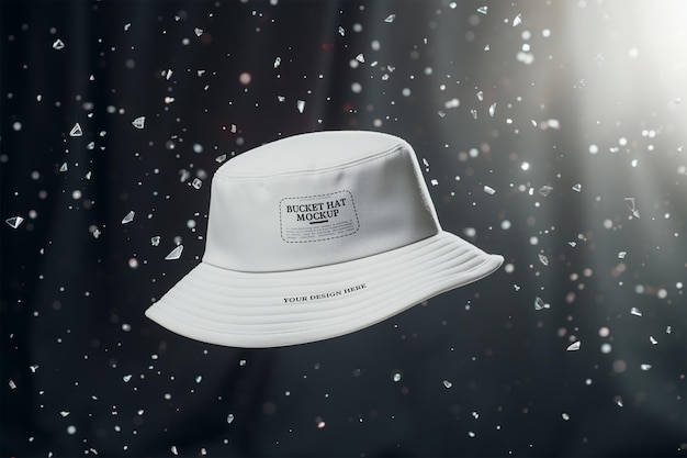 PSD bucke hat mockup