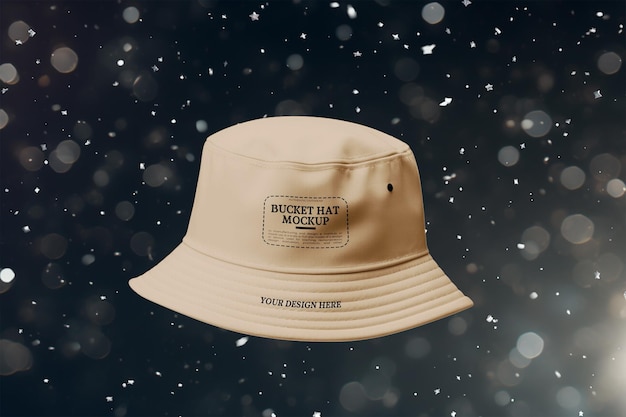 PSD mockup del cappello bucke