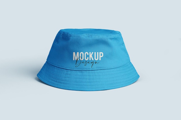 PSD bucket hat cap mockup