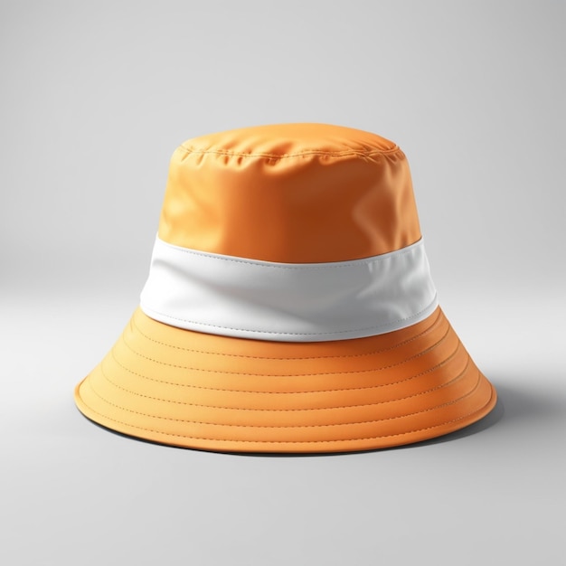 PSD bucket hat psd on a white background