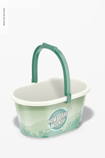 Secchio per mop mockup