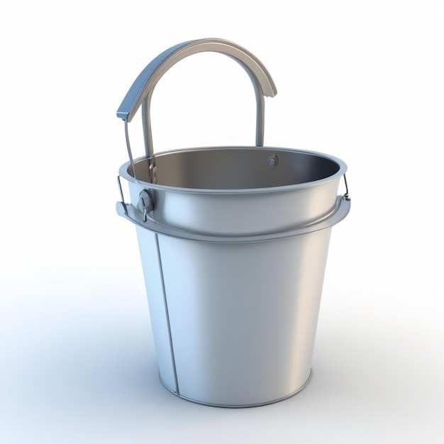 PSD bucket psd na białym tle