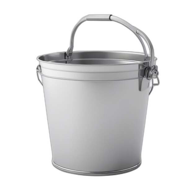 PSD bucket psd op een witte achtergrond