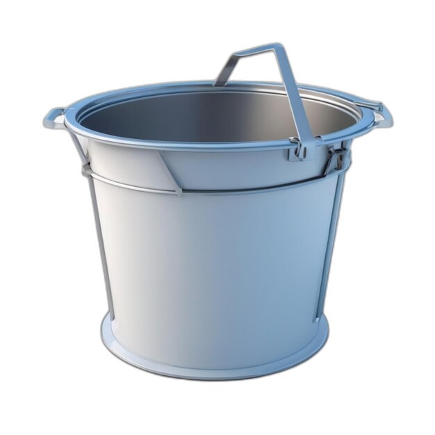 PSD bucket psd su sfondo bianco