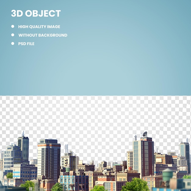 Budynki i miasta 3D
