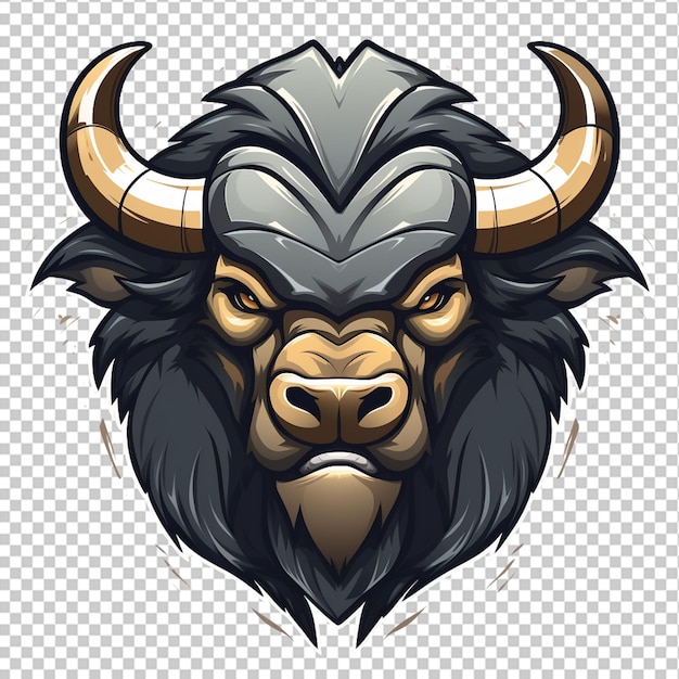 Buffalo mascotte-logo