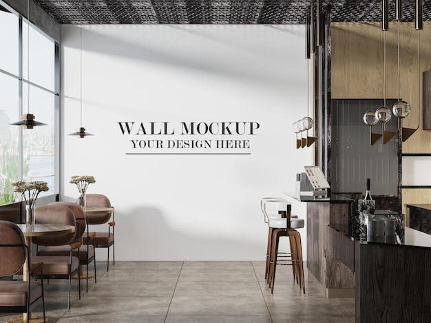 buffet wall mockup