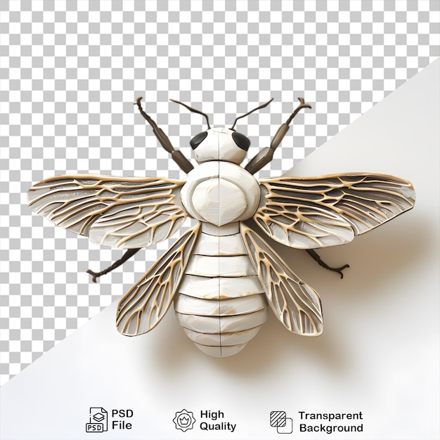 PSD a bug isolated on transparent background