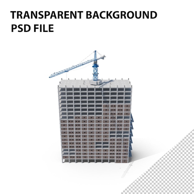 PSD building construction png