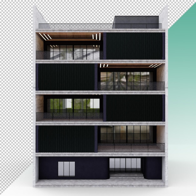 Building isolated