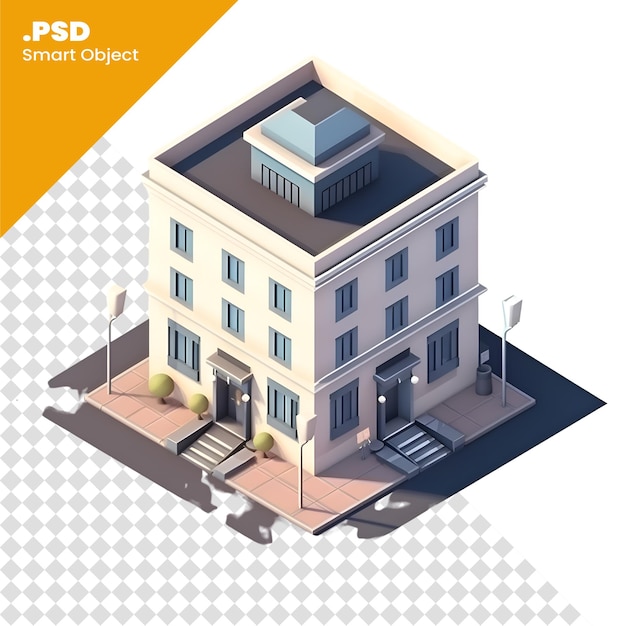 PSD 白い背景に隔離されたベクトルイラスト psd テンプレート