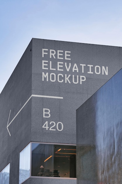 PSD building mockup