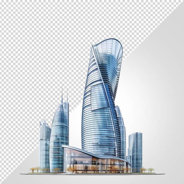 PSD building skyline png