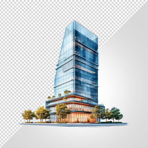 PSD architettura skyline png