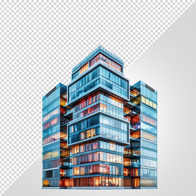 PSD architettura skyline png