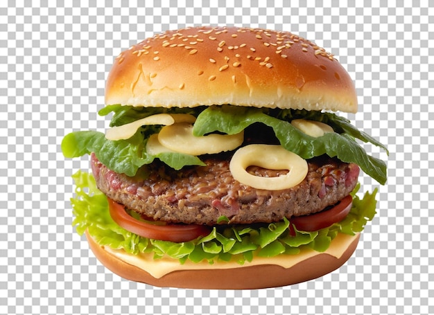 PSD bułeczki hamburgerowe na przezroczystym tle