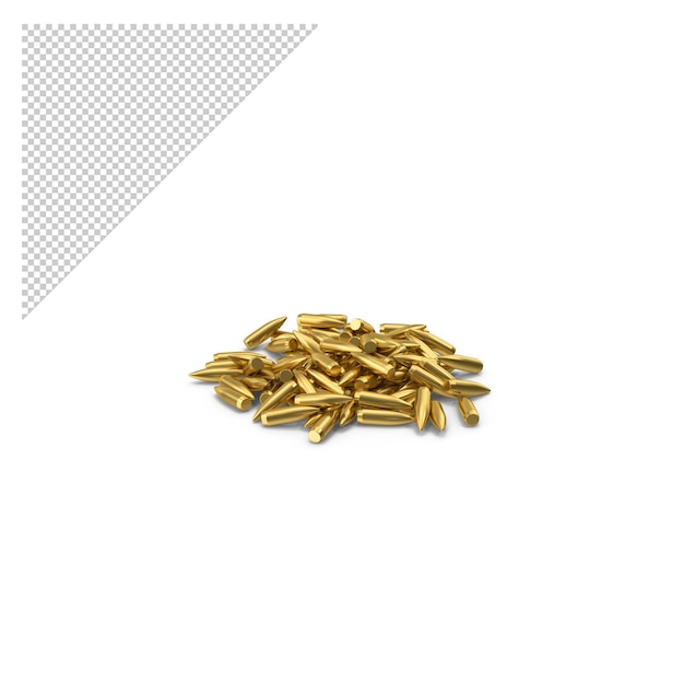 PSD bullets pile png