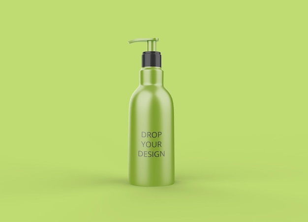 Bumb bottle psd mockup