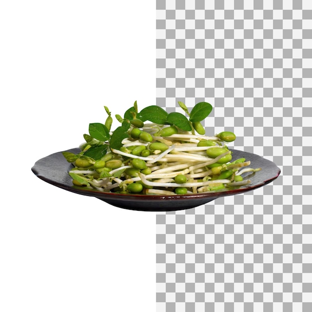 PSD bunch bean sprouts