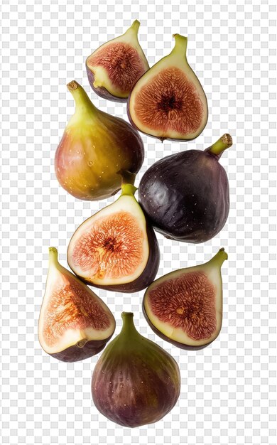 PSD a bunch of figs with the word figs on them