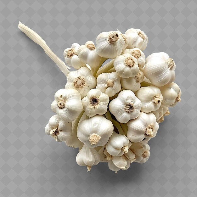 A bunch of garlic that is called garlic