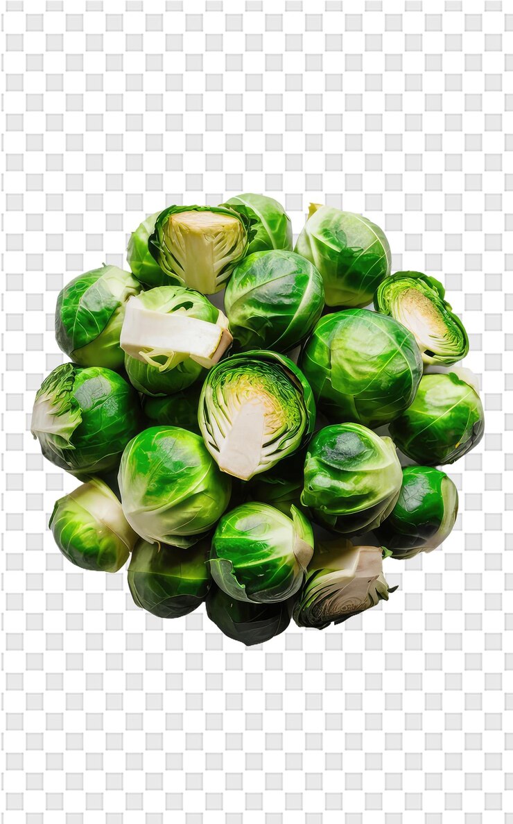 PSD a bunch of green onions with a cut out of it