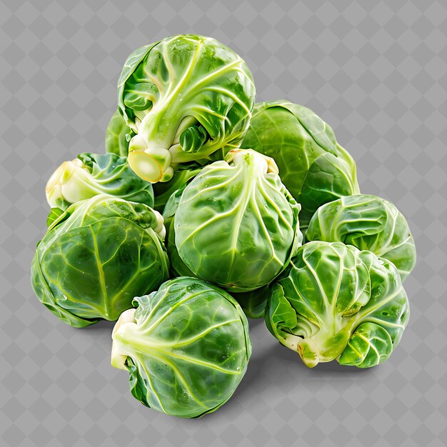 PSD a bunch of lettuce with a background of lettuce
