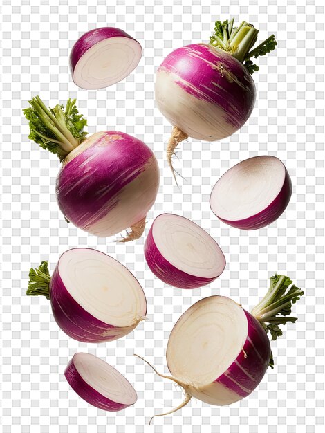 PSD a bunch of onions with a purple top and the word onion on the bottom